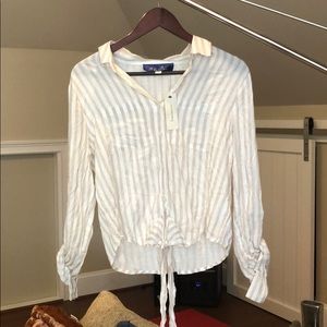 New Blue Rain Top - S